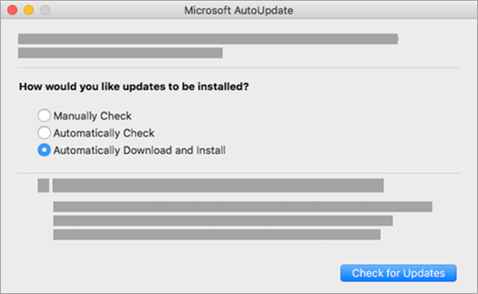 Microsoft Updater For Mac